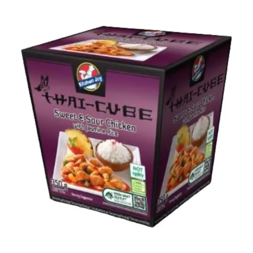 Kitchen Joy sweet & sour sweet and sour chicken and jasmine rice 350g ...