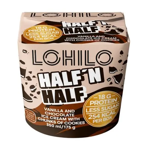 Salmon protein ice cream 350 ml half n half 7398818390165 price in