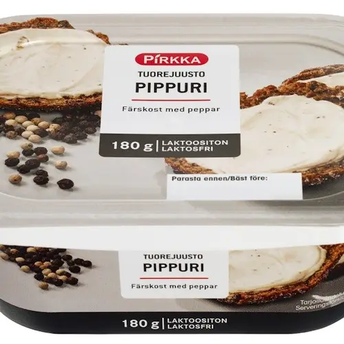 Precio de Pirkka cream cheese chilli 180g lactose-free 6410405156099 en ...