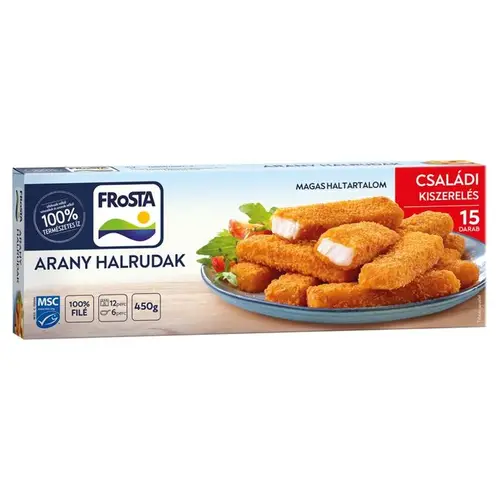 FRoSTA quick-frozen gold fish sticks from fish fillet 300 g ...