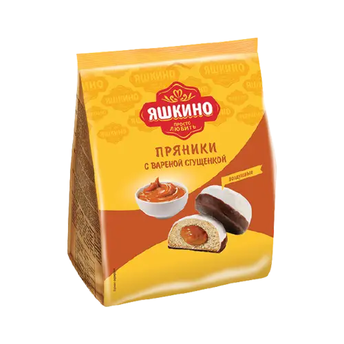 Yashkino gingerbread, yashkino gingerbread 350 gr., chocolate, pcs