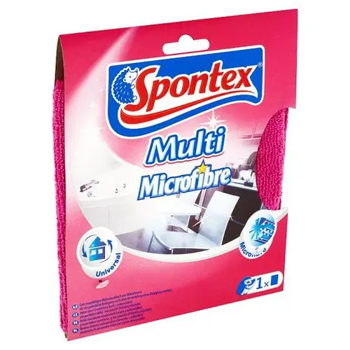 Spontex microfiber cloth Multi 1pcs 9001378430377 price in different ...