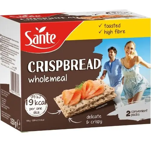 Sante Olive Crispbread, 150g 5900617014054 price in different countries