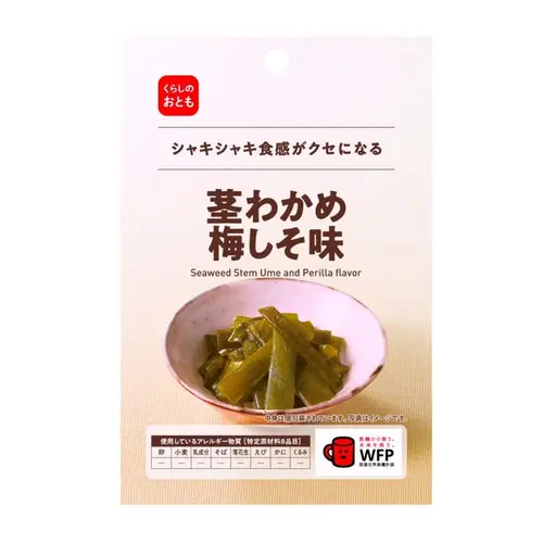 くらしのおとも 茎わかめ梅しそ味 24g 4582451702789 price in