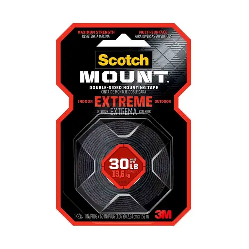 3M Scotch 414H Extremely Strong DoubleSided Mounting Tape, 1 in x 60 in ...